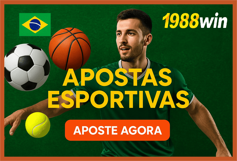 Apostas esportivas no cassino online 1988WIN